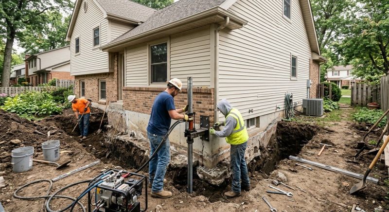 Home Foundation Repair in Catonsville, MD