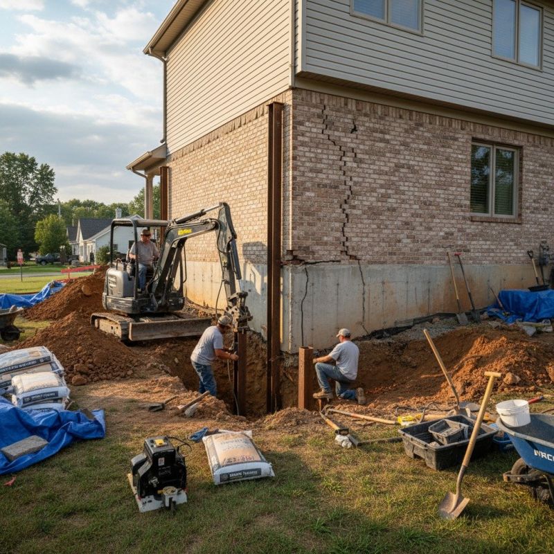 Home Foundation Repair in Clarksville, MD
