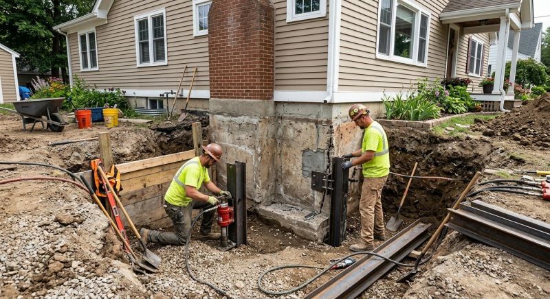 House Foundation Repair in Phoenix, MD