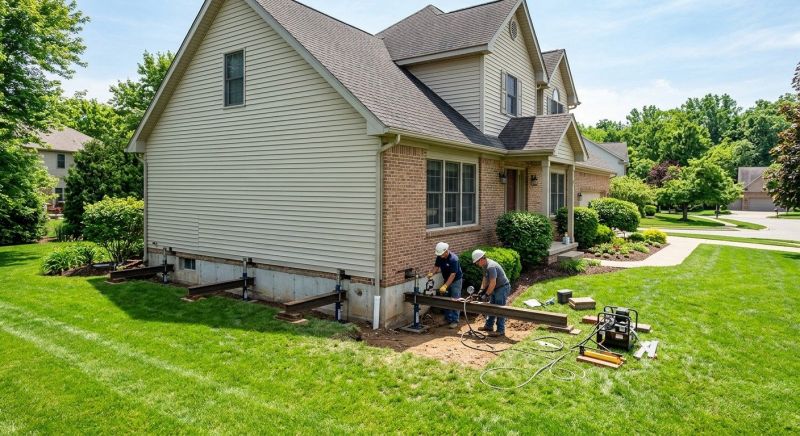 House Leveling in Anne Arundel County, MD