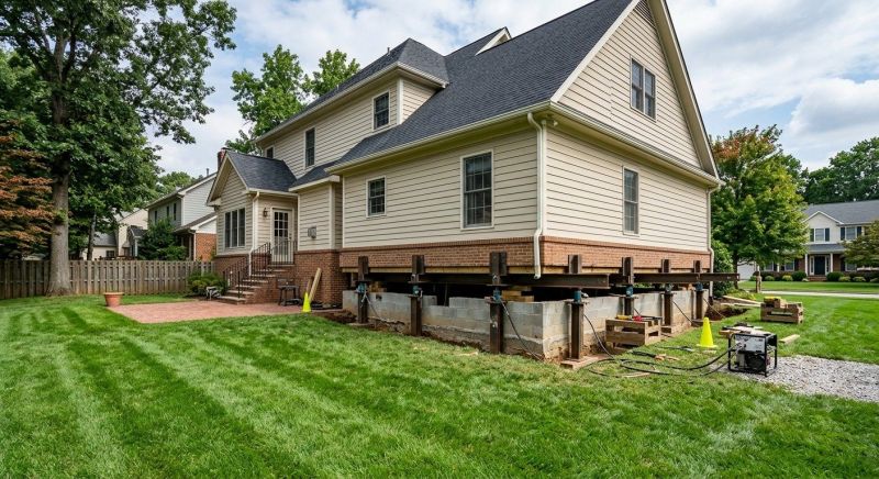 House Leveling in Maryland Line, MD