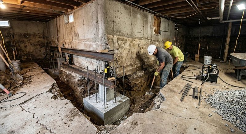 House Underpinning in Towson, MD