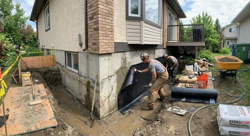 Leaking Foundation Repair in Towson, MD