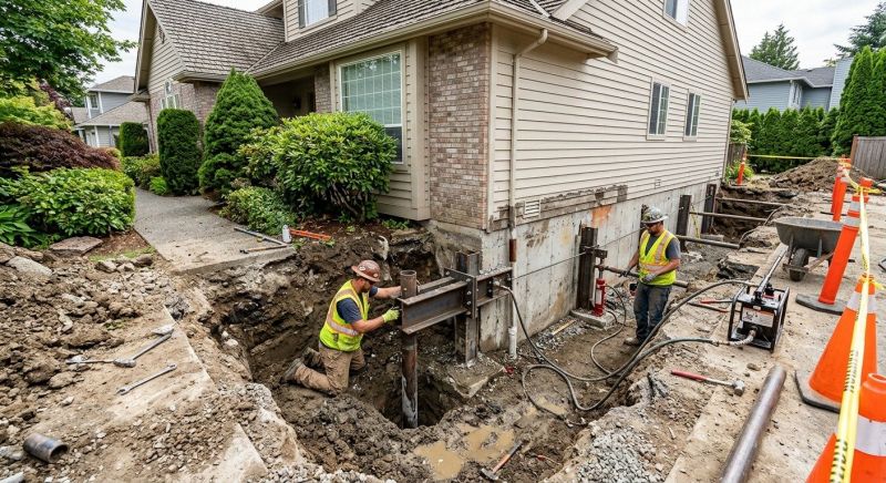 Residential Foundation Repair in Towson, MD