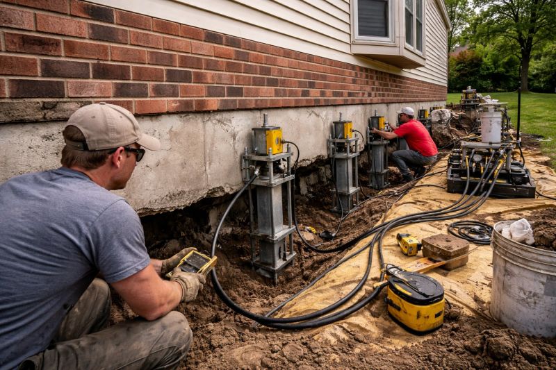 Settling Foundation Service in Churchville, MD