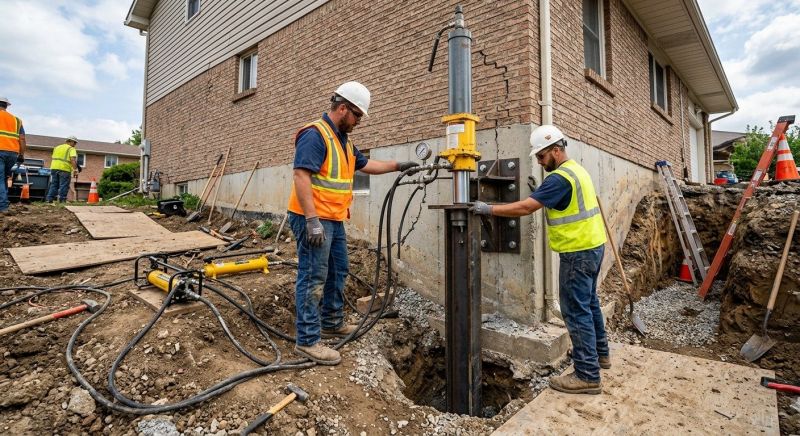 Settling Foundation Service in Harford County, MD