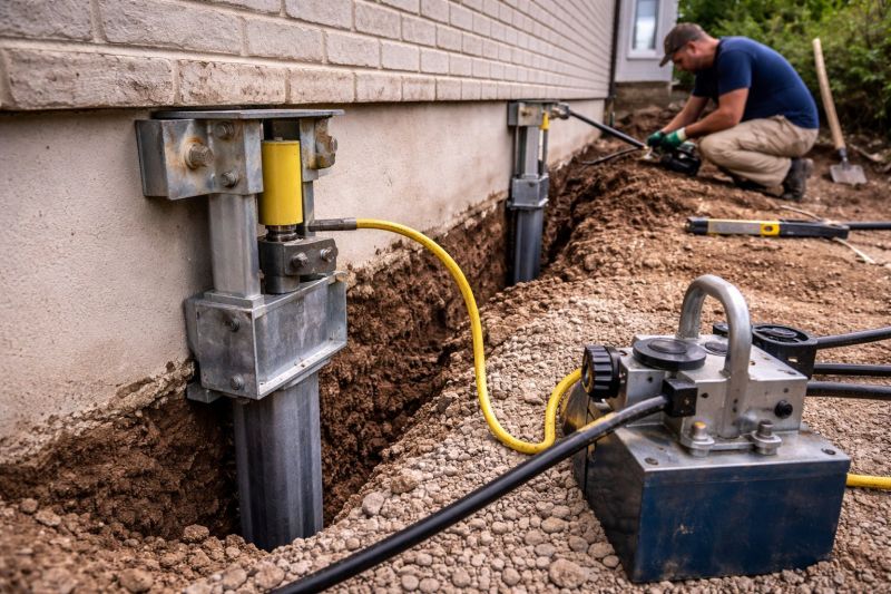 Sinking Foundation Repair in Aberdeen, MD