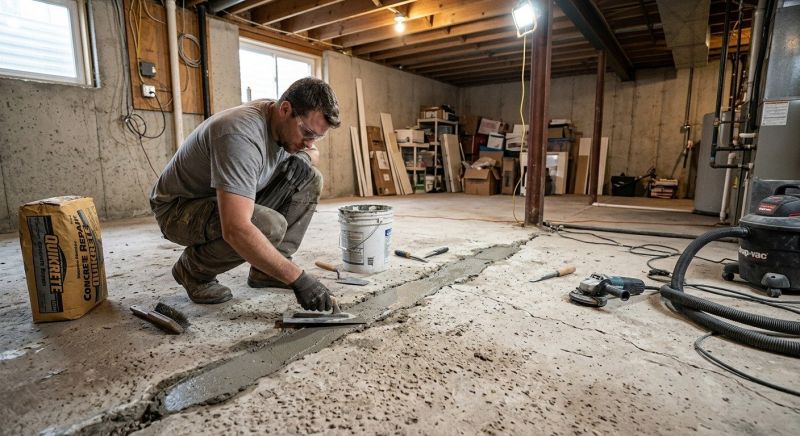 Slab Foundation Repair in Towson, MD