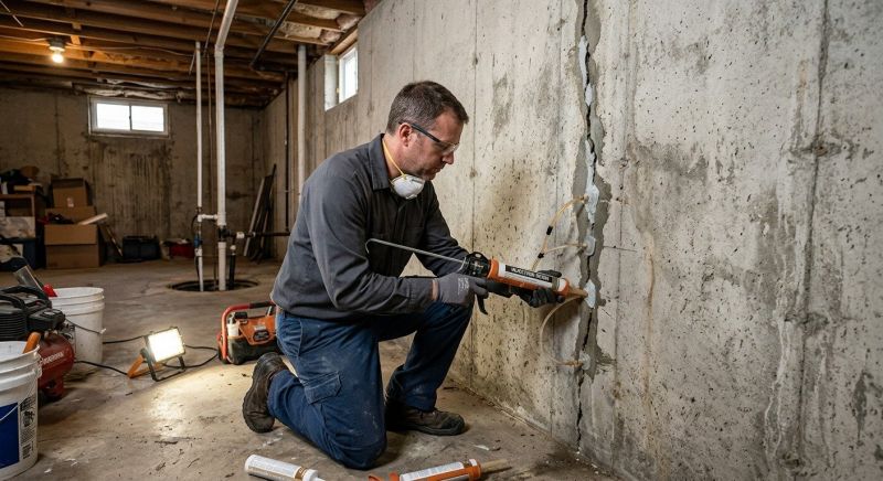 Structural Crack Repair in Towson, MD