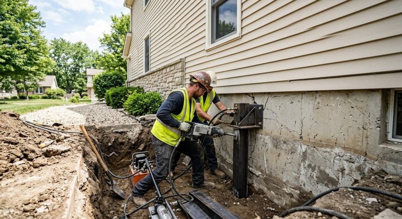 Structural Foundation Repair in Jessup, MD