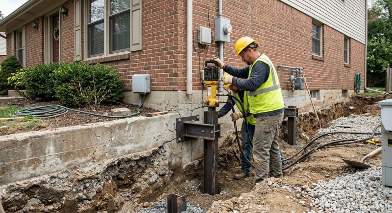 Structural Foundation Repair in New Freedom, PA