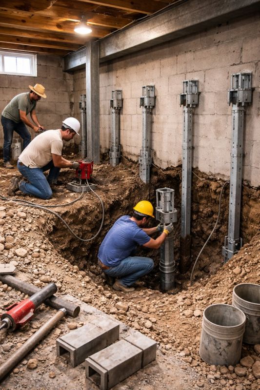 Structural Underpinning in Towson, MD