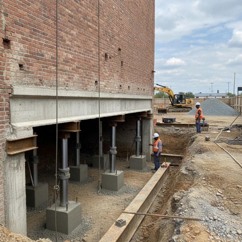 Structural Underpinning in Towson, MD